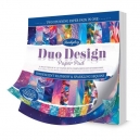 Hunkydory - Duo Design Paper Pads - Iridescent Rainbow & Sparkling Sequins